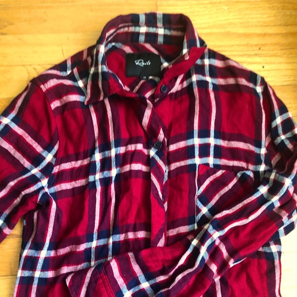 Rails Red Plaid Flannel - Picture 1 of 3